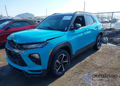 2021 Chevrolet Trailblazer Awd Rs z USA, uszkodzony, nr VIN KL79MUSL5MB078047